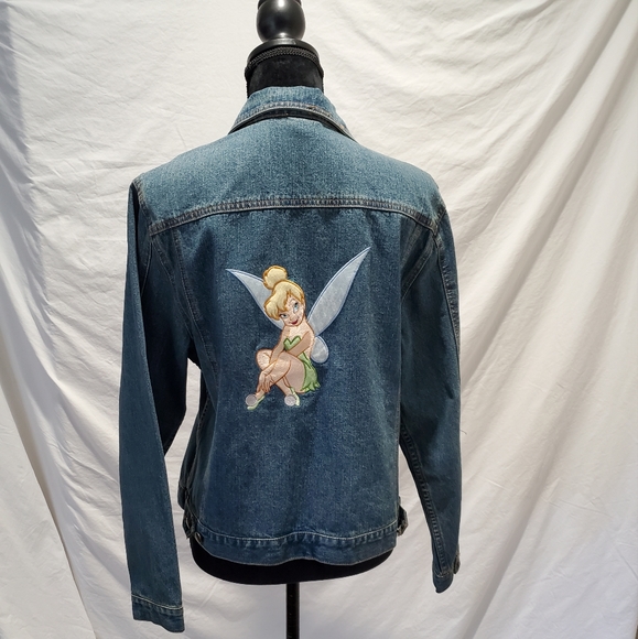 Disney Jackets & Coats Disney Tinkerbell Denim Jacket Poshmark